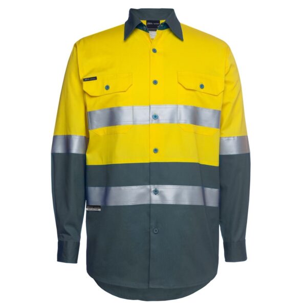 JBs Wear 6DNWL HiVis Long Sleeve Day and Night 150G Shirt - Image 6